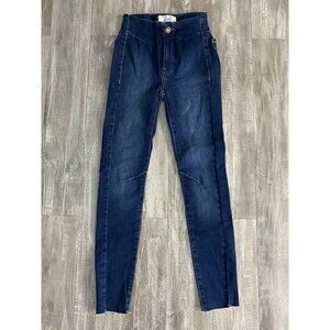 Free People Womens Navy skinny Jeans  blue choose size